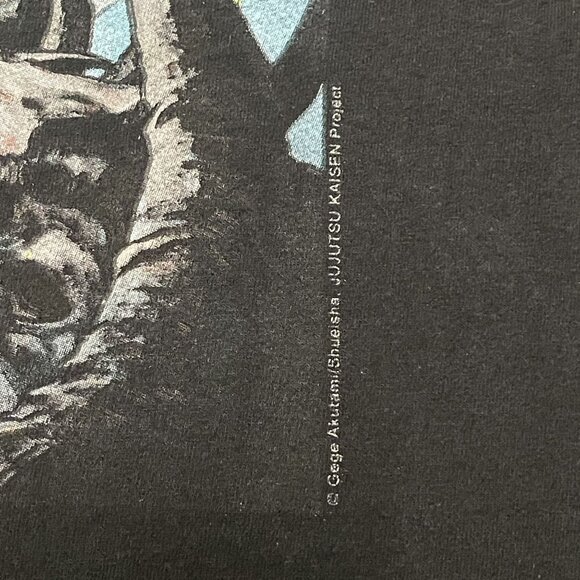 Jujutsu Kaisen Crunchyroll 2XL Black Graphic T-Shirt Anime Fan Apparel - Picture 5 of 6